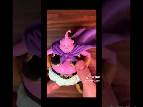 Figura de Dragon Ball Z Fat Buu de 18cm, Majin Buu con 2 cabezas Boo, estatuilla Gk de Pvc