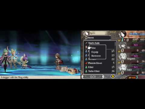 [Bravely Default] Artemia, Einheria, Mephilia - Hard - Solo Agnés