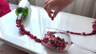 A RESIZE ART IDEA YOU'VE NEVER SEEN BEFORE! 💫 Epoxy Resin and Real Flowers – DIY. TUTORIAL!