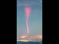 Spectacular red sprite in China's Guangdong caught on camera