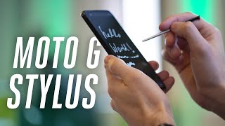 The Motorola Moto G Stylus is a $300 Note 10 alternative
