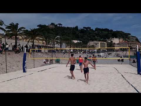 1/4 Final Nice : Cattet/Piret vs Canet/Rotar (13-15/13-15)