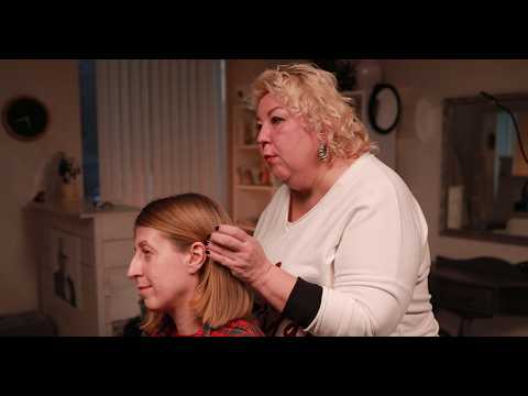 ✂️(ASMR) Irina Kovaleva is back in business! A great haircut and gentle care from the stylist!