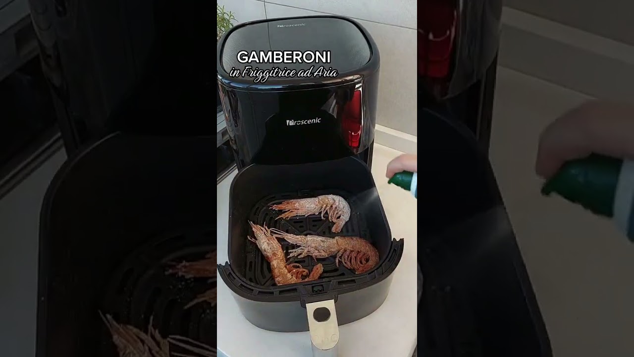 Come fare i gamberi fritti in friggitrice ad aria