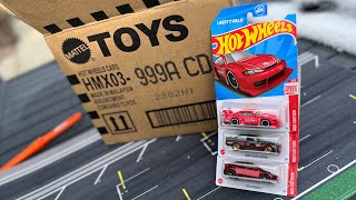 Lamley Unboxing: Hot Wheels 2023 Target Exclusive Red Edition C Case