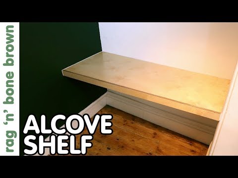 Scribe Fitting An Alcove Shelf
