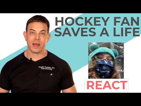 How Did This Hockey Fan Save a Man’s Life?! | 208SkinDoc | Dr. Dustin Portela