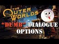 The Outer Worlds Funniest DUMB DIALOGUE Choices Compilation