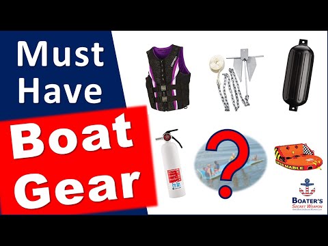 Must-Have Boat Gear for Your Boat or Pontoon