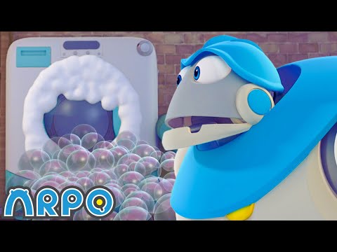 Laundry Day GONE WRONG! 😱 ARPO the Robot Full Episodes | Season 1 - Episode 46 | Funny Kids Cartoon