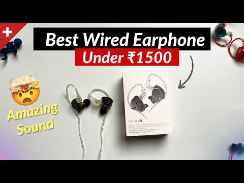 Best Earphones Under 1500 Wired - KZ - ZSN Pro X 🔥 Amazing Sound Quality