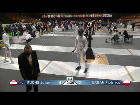 2022 350 T32 11 M E Individual NoviSad SRB ZCH 5 URBAN POL vs FUCHS AUT