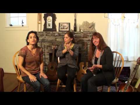 Jump Back  by Evie Ladin- hand jive performed by Evie, Stephanie and Lisa of the Stairwell Sisters.