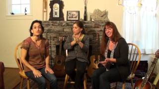 Jump Back  by Evie Ladin- hand jive performed by Evie, Stephanie and Lisa of the Stairwell Sisters.