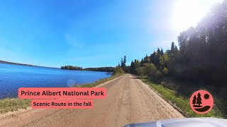 Prince Albert National Park Fall Scenic Drive