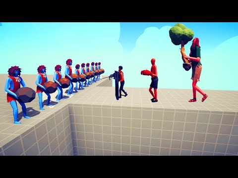 10x STONERS  vs 10x EVERY UNIT - Totally Accurate Battle Simulator TABS #2