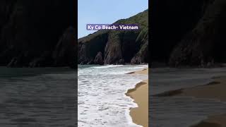 Ky Co beach - the most beautiful beach in Vietnam #shorts
