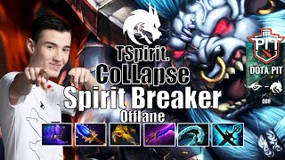 SECRET vs SPIRIT | COLLAPSE SPIRIT BREAKER OFFLANE GOD SHOW OFF | OGA DOTA PIT S5 EUROPE