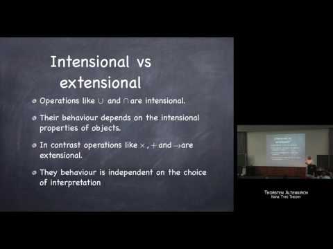 Naïve Type Theory by Thorsten Altenkirch (University of Nottingham, UK)