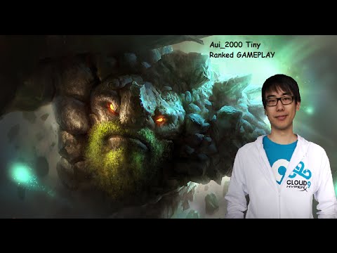 Aui_2000 (Tiny) Gameplay Ranked MMR Dota 2