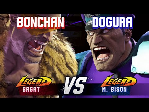 SF6 ▰ BONCHAN (Sagat) vs DOGURA (M.Bison) ▰ High Level Gameplay