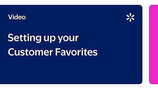 Seller Academy: Setting up your Customer Favorites