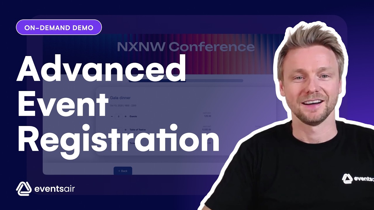 How to Create a High-Converting Event Registration Page with EventsAir [On-Demand Demo]