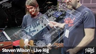 That Pedal Show – Steven Wilson's Live Rig 2016. On Stage In Bristol, UK