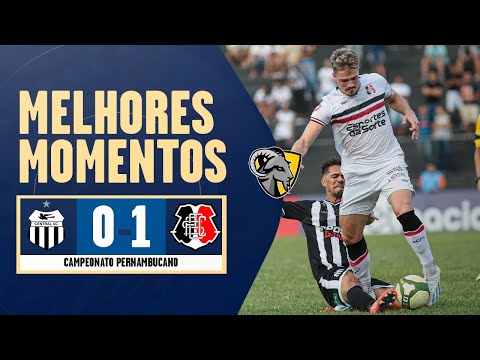 Gols e lances de Central x Santa Cruz
