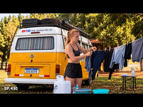 MORAR EM UMA KOMBI É ASSIM | VIDA REAL NA ESTRADA | Ep.430