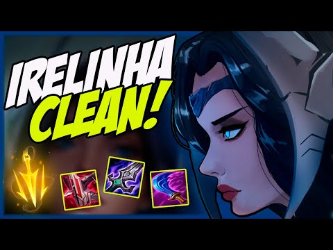 JOGAR DE IRELIA É A COISA MAIS SATISFATÓRIA DESSE GAME! - Irelia Gameplay - League of Legends