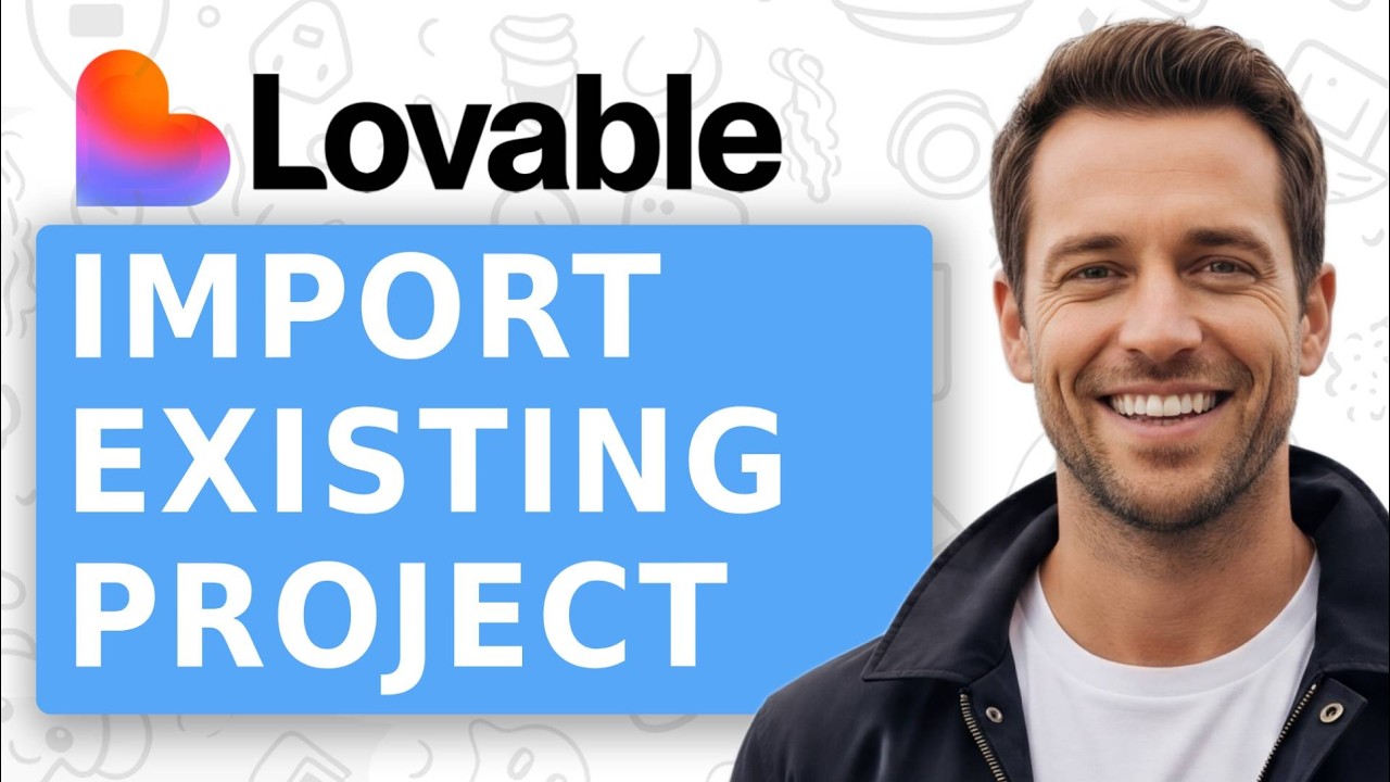 How to Import an Existing Project into Lovable [Via GitHub Connection] | Lovable Tutorial