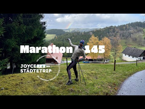 Marathon Nr. 145 von Joyce Städtetrip – Schwarzwald-Sturm, Unwetterwarnung & 1500 Höhenmeter