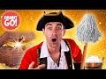 Swab the Deck! 🫧🏴‍☠️ | Pirate Clean Up Song | Danny Go! Songs for Kids
