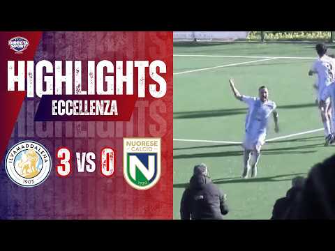 Calcio Eccellenza – Asd Ilvamaddalena 1903-Nuorese Calcio 3-0 (Highlights)