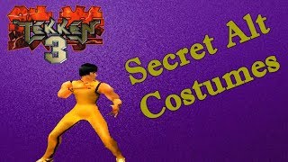 Tekken 3 Ps1 How to unlock Secret Alternate Character Costumes