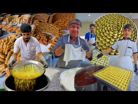 Inside The Largest Handmade Sweet Factory | Iraqi Kurdistan: Shahram Legendary Sweets