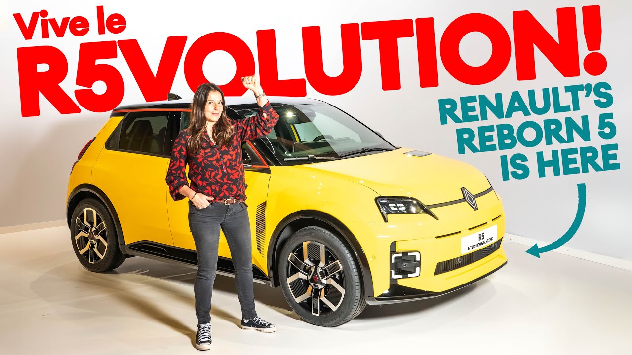 Vive la R5VOLUTION! All-new Renault 5 electric supermini is finally HERE