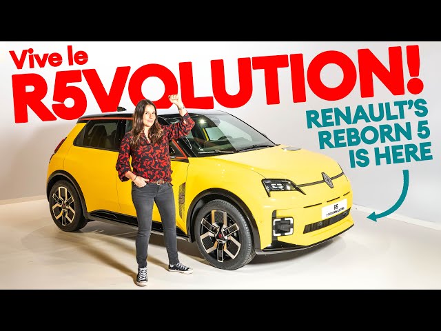 Vive la R5VOLUTION! All-new Renault 5 electric supermini is finally HERE