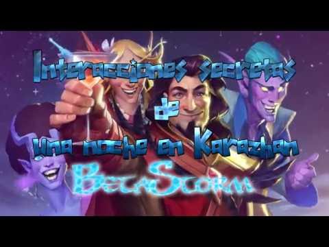 Interacciones Especiales - Una noche en Kazarhan (Hearthstone)