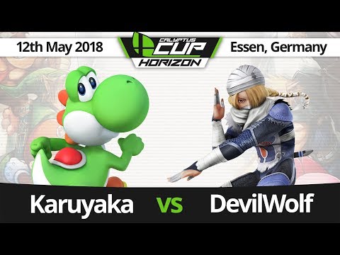 Calyptus Cup Horizon - Karuyaka (Yoshi) vs DevilWolf (Sheik) - Smash 4