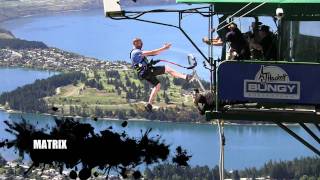 preview picture of video 'Ledge Bungy Jump Menu - AJ Hackett Bungy (bungee), Queenstown, New Zealand'