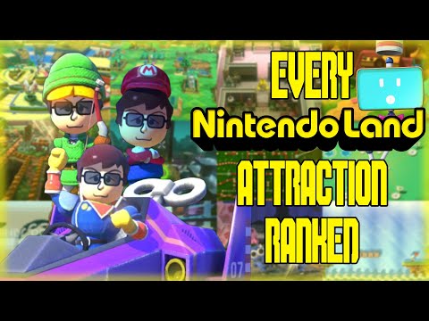 Ranking Every Nintendo Land Attraction From Worst to Best