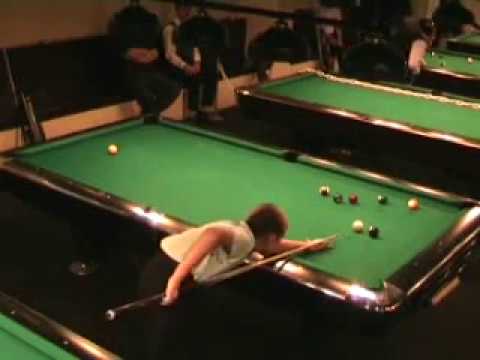 Маслов(Maslov) vs Сероштан(Seroshtan) Moscow 8-ball Championship 2007 part 1