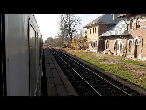 Desiro 2015 tranziteaza stația Slatioara în viteza