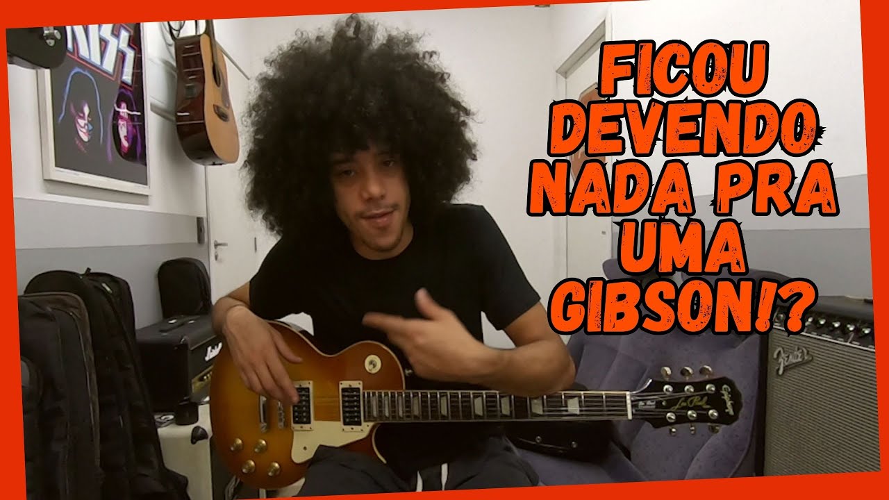 Epiphone Les Paul Standard + Upgrades | Nut osso, Blindagem e Pickups Malagoli com push pull