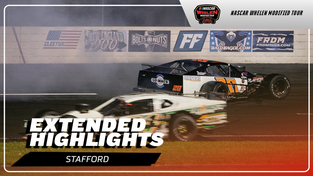NASCAR Whelen Modified Tour Highlights: GAF 150 at Stafford
