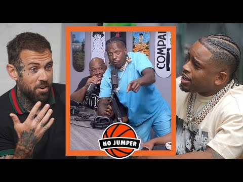 Sauce Walka Runs Up on Adam & Wack & Things Almost Go Left!