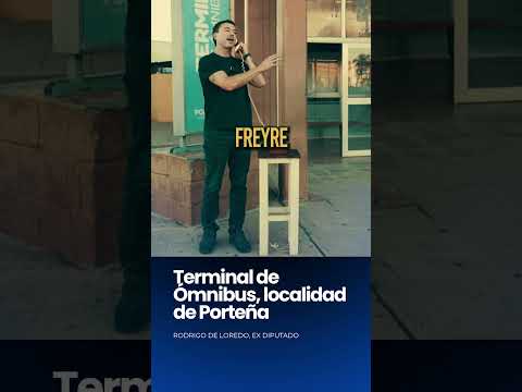 Terminal de Ómnibus, Rodrigo De Loredo #cordoba #politica #candidato #elecciones #porteña