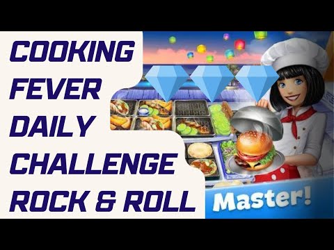 cooking fever daily tasks rock and roll bar complete walkthrough